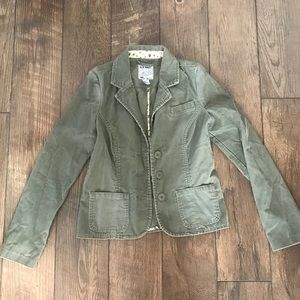 Old Navy Army Green Corduroy Jacket